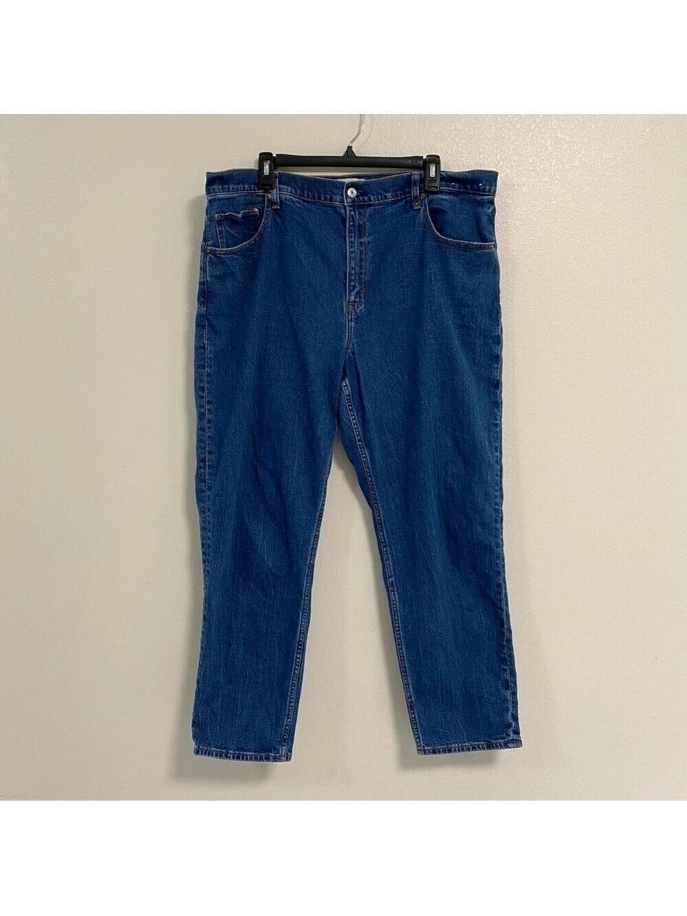 Abercrombie & Fitch The Mom High Rise Jeans Medium Wash Size 34/ 18 L